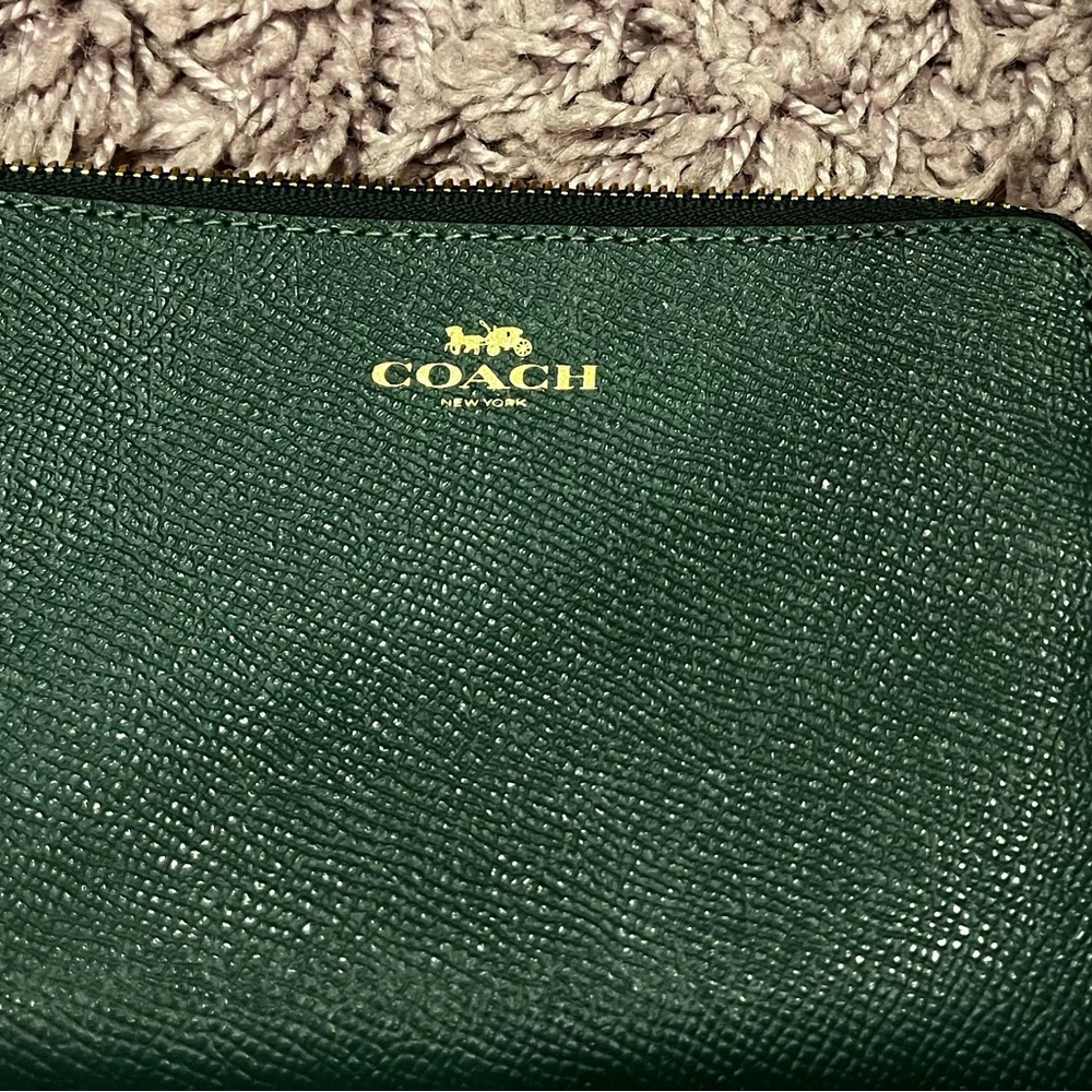 Coach Green Leather Women's Bag